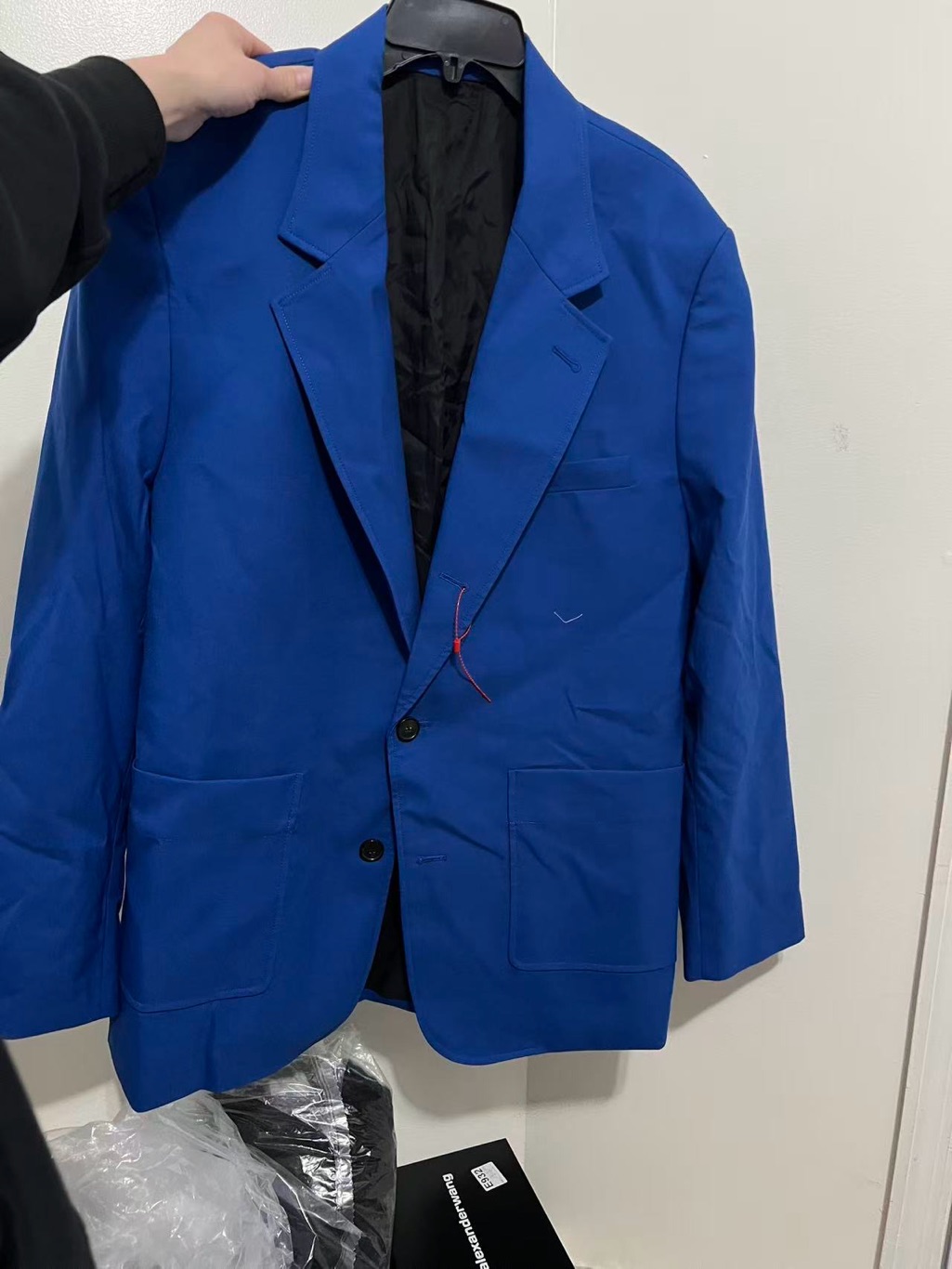 3.1 Phillip Lim Electric Blue Wool 3 Button Blazer